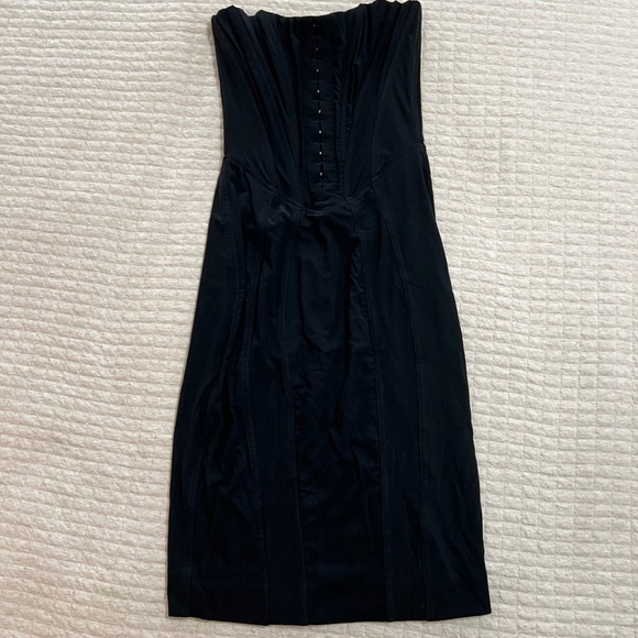 House of CB Corset Midi Dress – Black - Picture 2 of 3